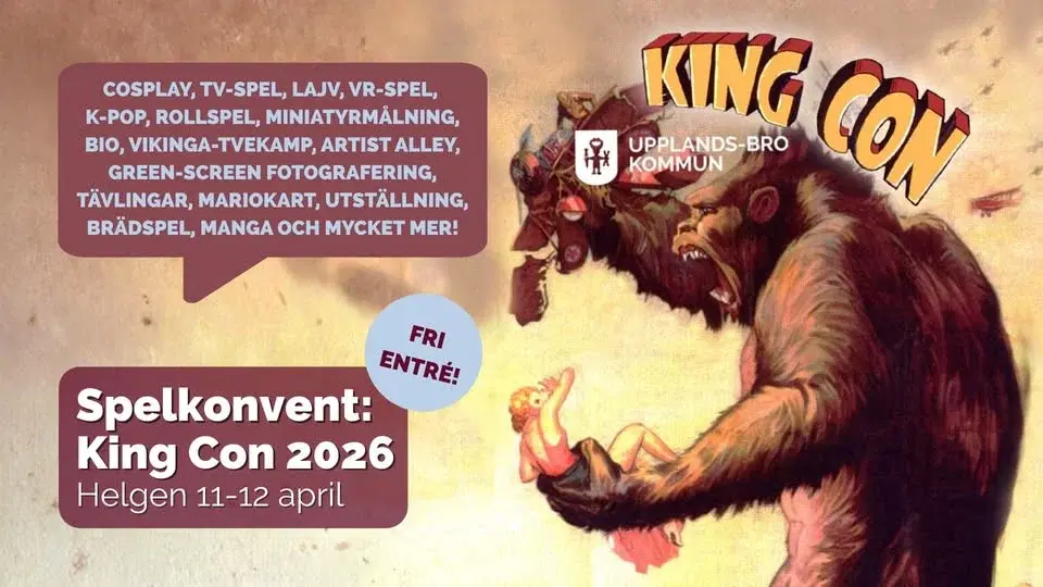 Spelkonvent: King Con 2026