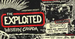 The Exploited w/ Bootlicker & Half Dead- EDM 2nd SHOW