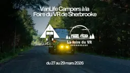 VanLife Campers à la Foire du VR de Sherbrooke