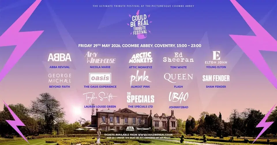 Could Be Real Tribute Festival - Coombe Abbey, Coventry
