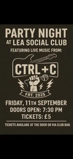Lea club Party night with CTRL+C