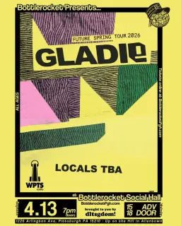Gladie at Bottlerocket Social Hall