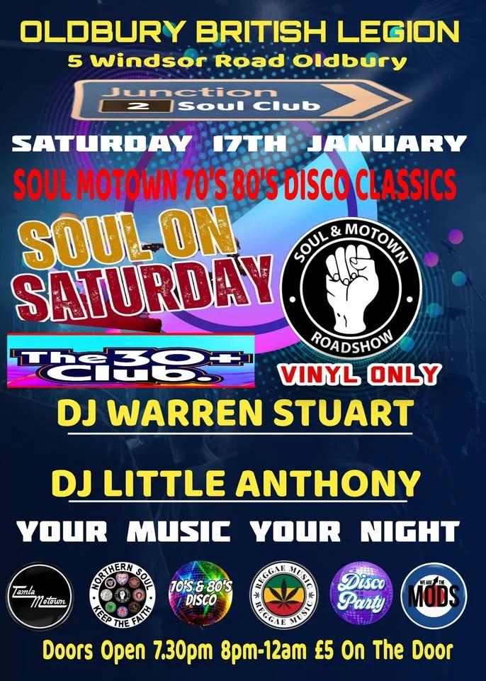 JUNCTION 2 SOUL AND MOTOWN NIGHT