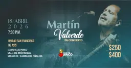 MARTÍN VALVERDE EN CONCIERTO