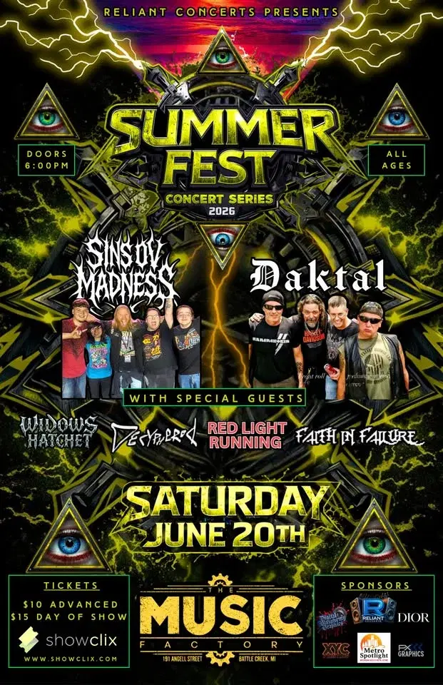 Summer Fest Concert Series 2026 at The Music Factory