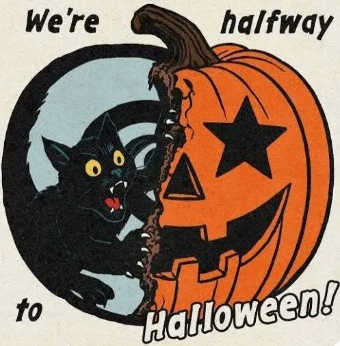 Halfway to Halloween in Easthampton, MA