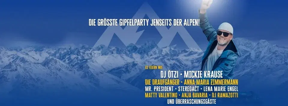 DJ ÖTZI PRÄSENTIERT MOUNTAIN MANIA - TOUR 2026 | STUTTGART - NEUER TERMIN