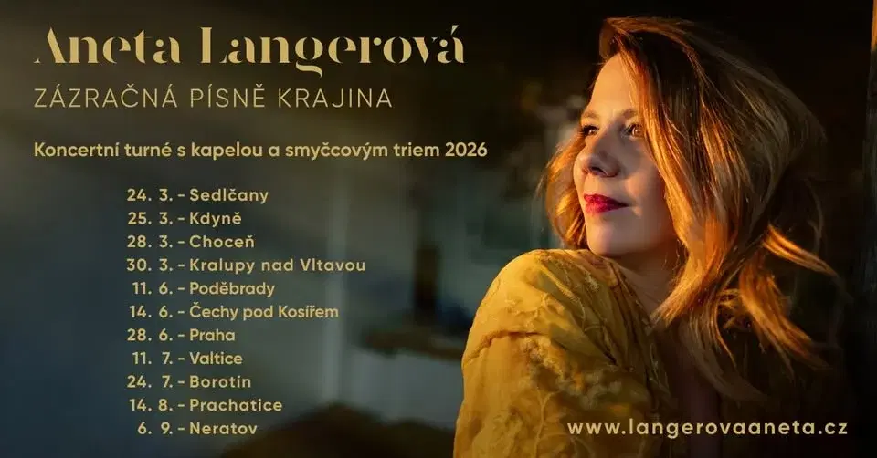 Aneta Langerová – Zázračná písně krajina | Kralupy nad Vltavou