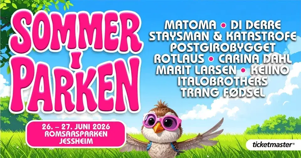 Sommer i Parken 2026