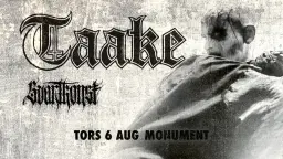 Taake + Svartkonst 6/8