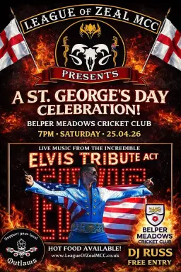 League Of Zeal St George’s Day Bash