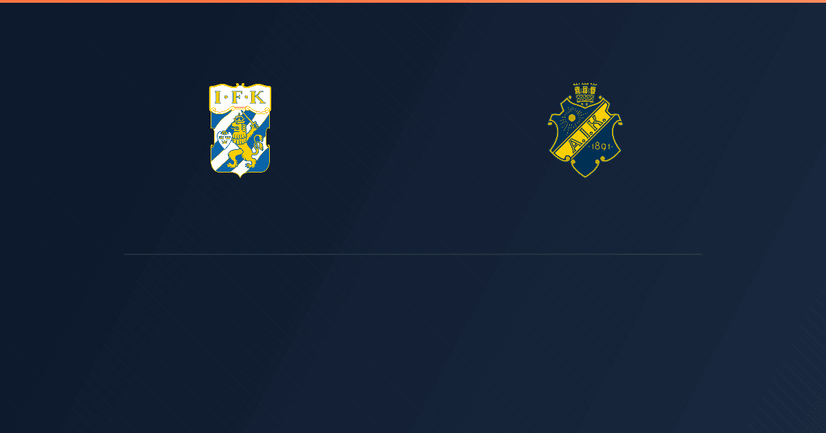 IFK Göteborg vs AIK