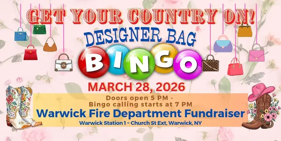 Warwick Fire Department Designer Bag Bingo