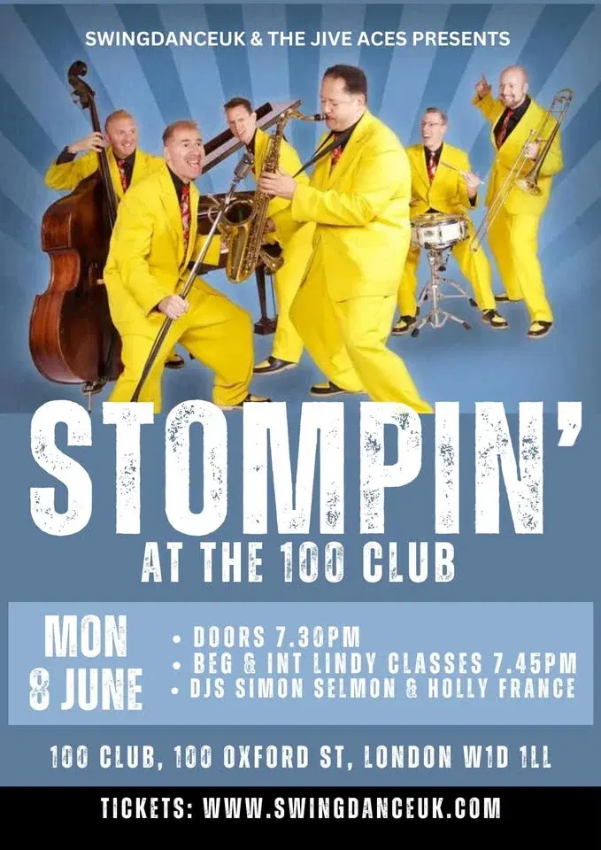Stompin' at the 100 Club featuring The Jive Aces!