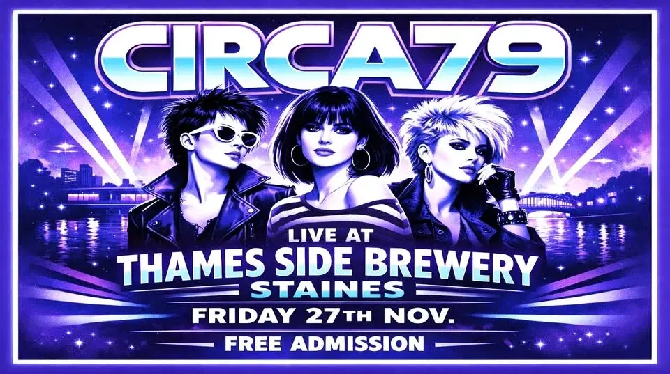 Ska, Two Tone, New Wave & Punk: CIRCA79 Live @ The Thames Side Brewery, Staines 27 NOV Free band gig
