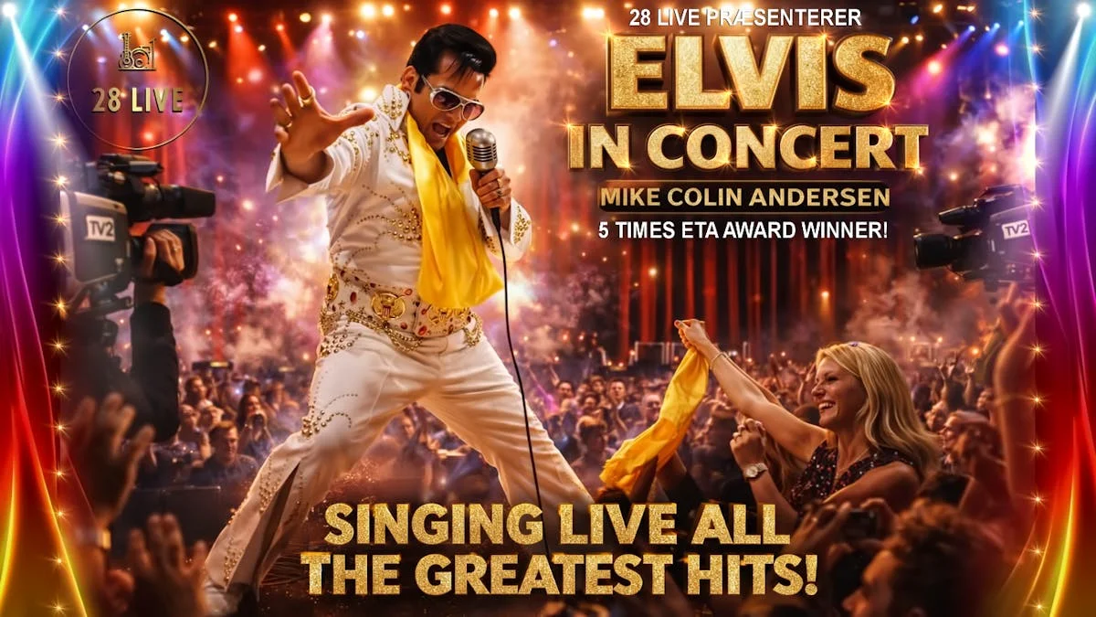 Elvis Celebration på 28 Live i Roskilde