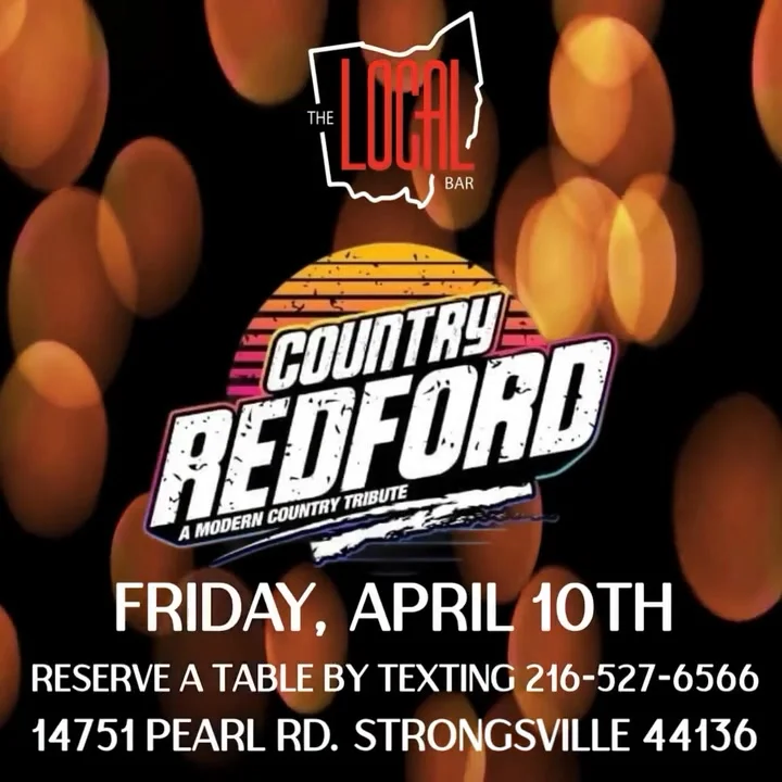 COUNTRY REDFORD RETURNS TO THE LOCAL STAGE