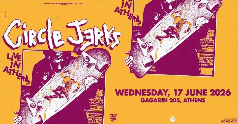 Circle Jerks live in Athens
