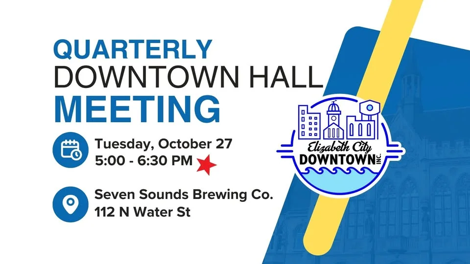 DOWNTOWN HALL MEETING - October 27, 5-6:30 pm -- 4th QUARTER 2026