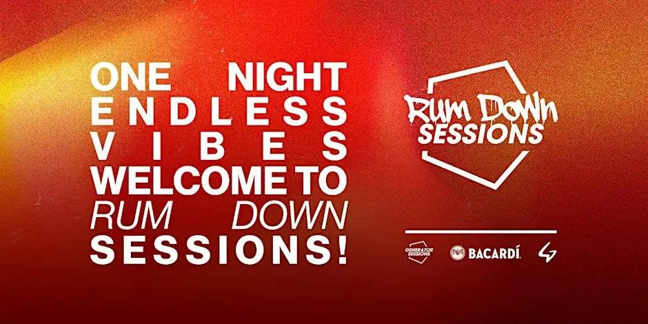 ONE NIGHT, ENDLESS VIBES – Rum Down Sessions 🎵🍹