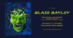 BLAZE BAYLEY - IRON MAIDEN ANNIVERSARY | THE HAIRY DOG, DERBY