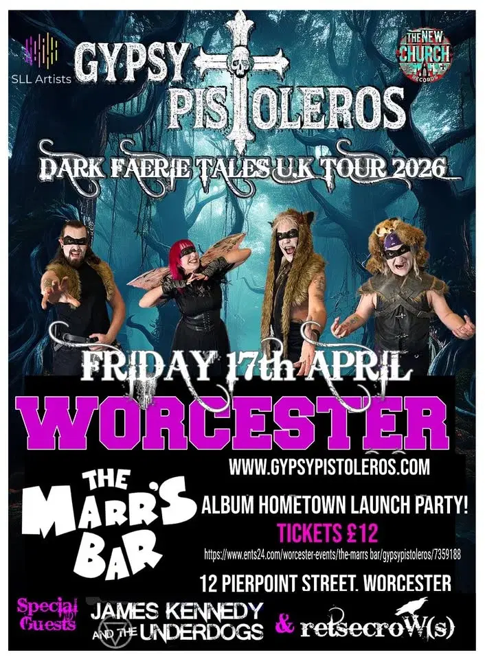 Opening for Gypsy Pisoleros at Marrs Bar in Worcester