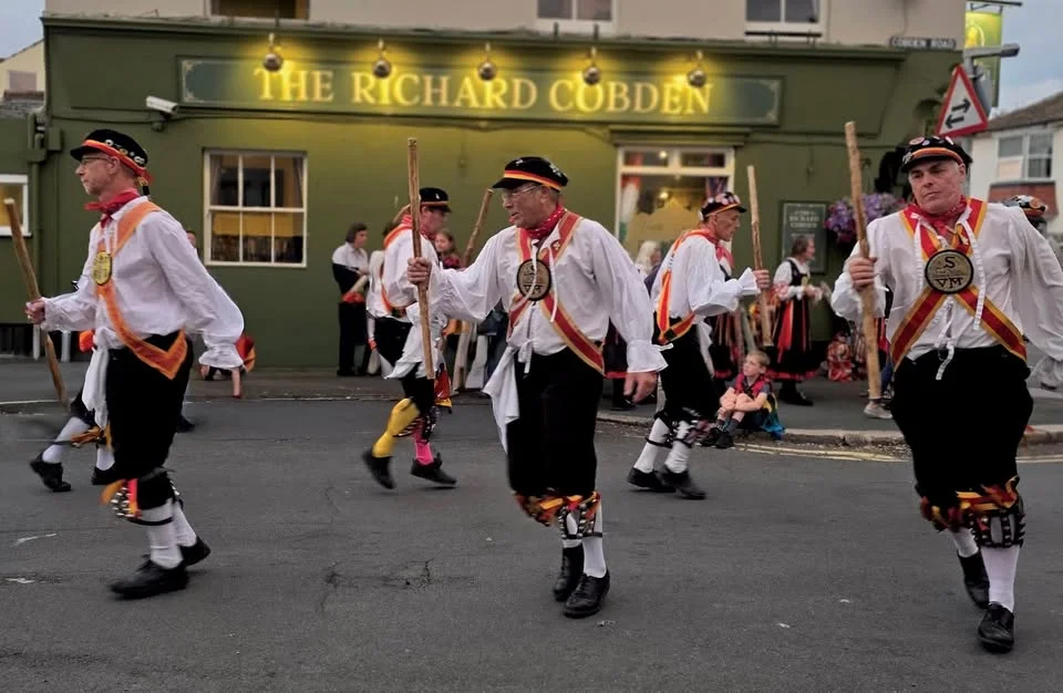 Sompting Village Morris at The Richard Cobden Worthing