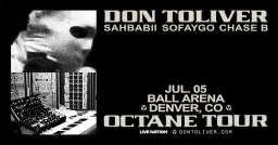 Don Toliver: Octane Tour