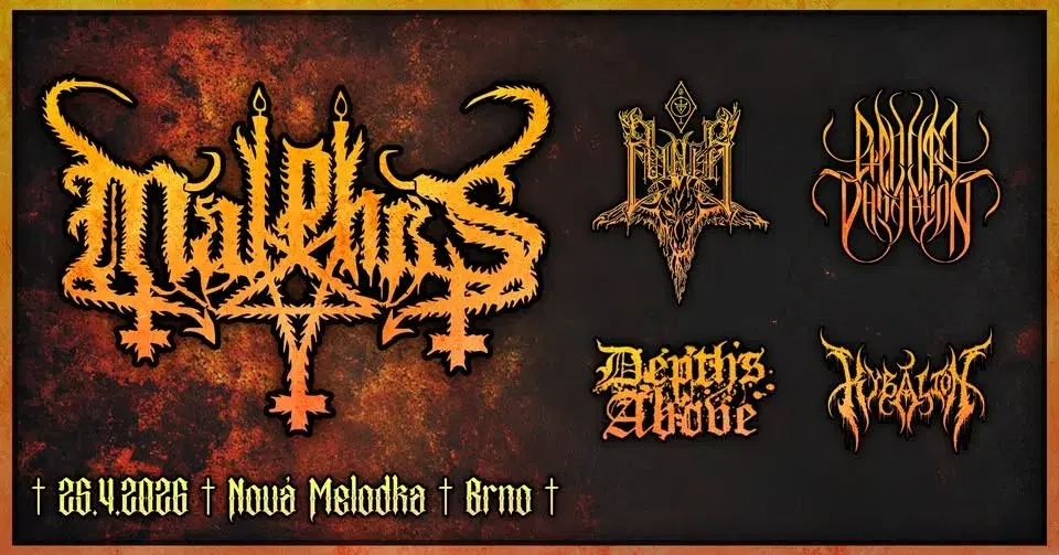 EDN -III- MALPHAS (CH) // CVINGER (SLO) // KYBALION (IT) // ETERNAL DAMNATION // DEPTHS ABOVE