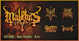 EDN -III- MALPHAS (CH) // CVINGER (SLO) // KYBALION (IT) // ETERNAL DAMNATION // DEPTHS ABOVE