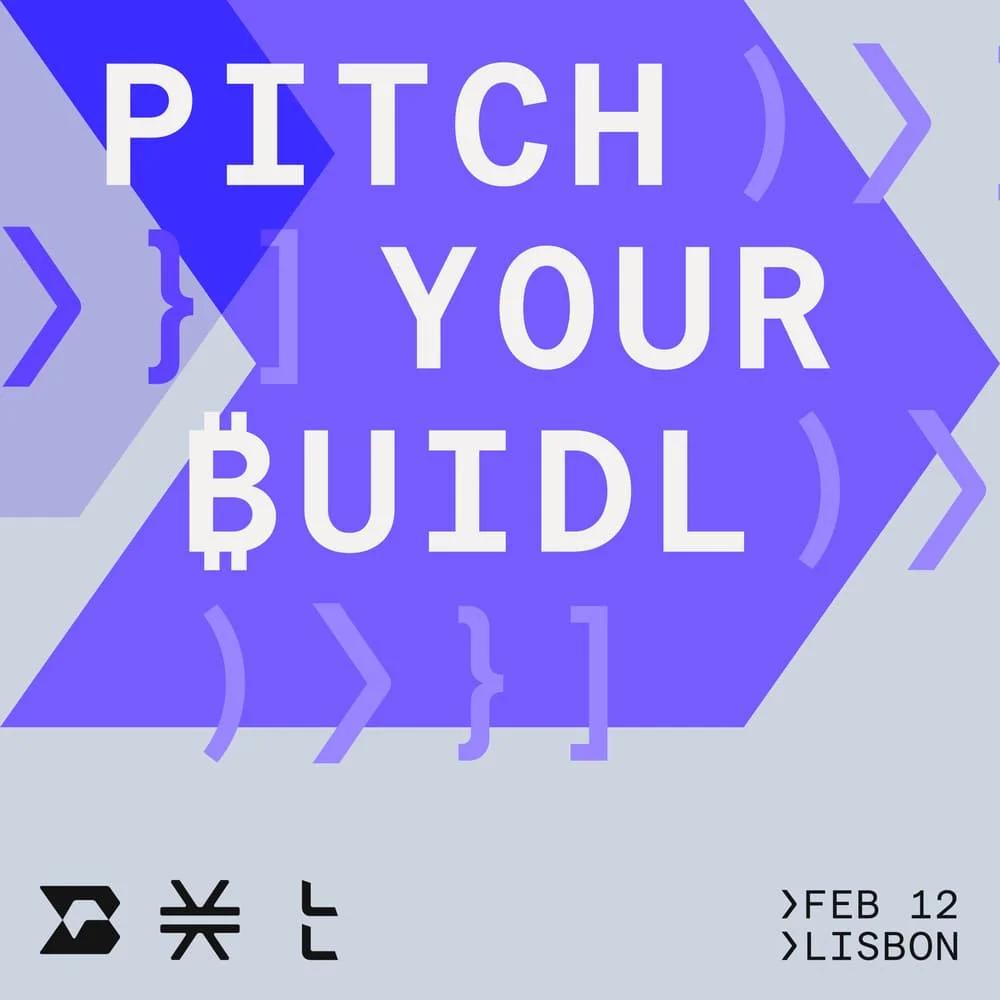 Pitch Your Buidl | Lisbon