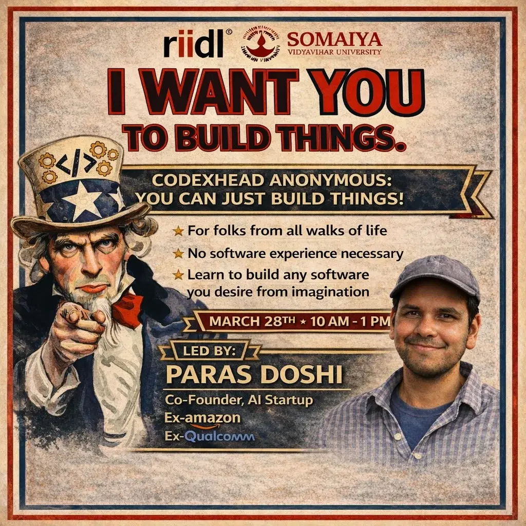 Codexhead Anonymous: You can just build things