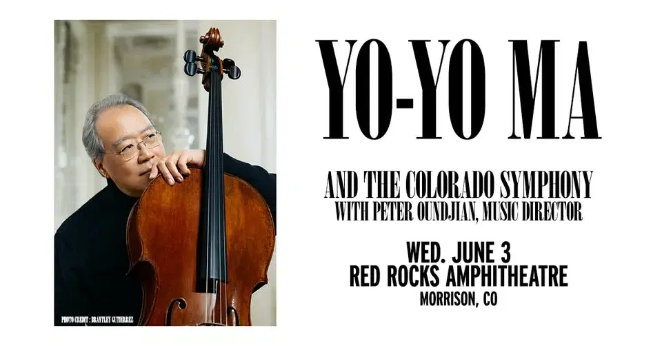 Yo-Yo Ma with the Colorado Symphony | June 3, 2026