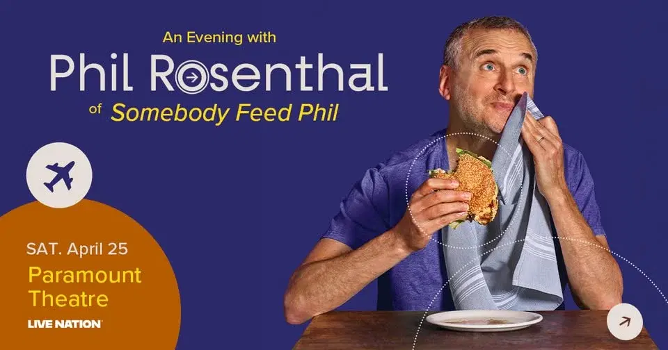 An Evening With Phil Rosenthal Of "Somebody Feed Phil"