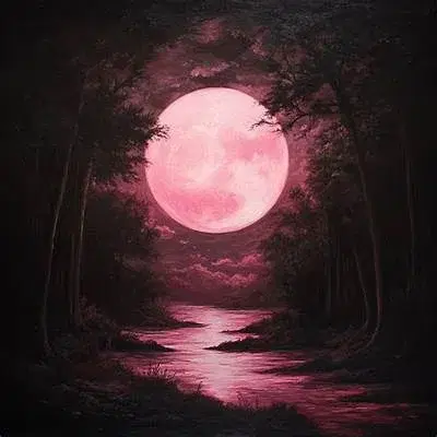 Yoga- Pink Full Moon