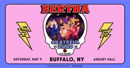 BERTHA: Grateful Drag Live in Asbury Hall, Buffalo, NY