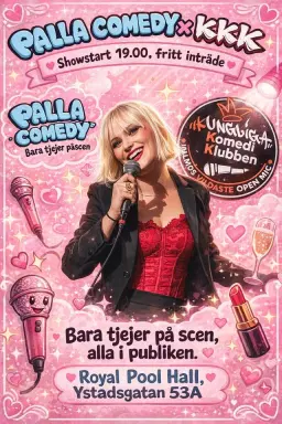 Palla Comedy x KKK - Fritt inträde!
