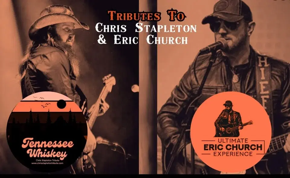 Chris Stapleton Tribute -Tennessee Whiskey & Ultimate Eric Church Tribute