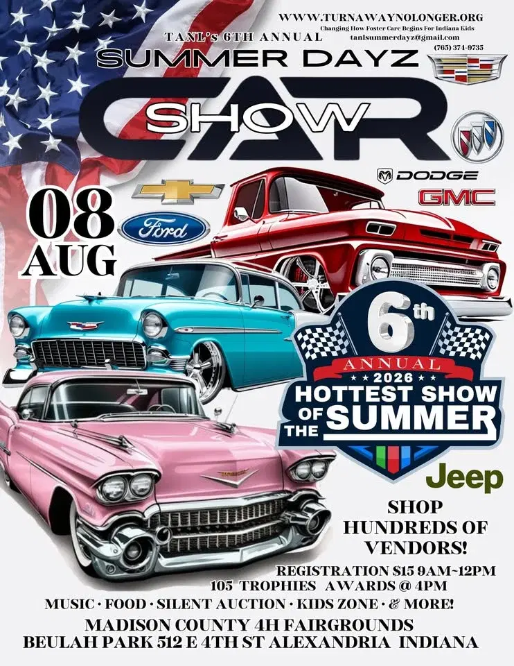 TANL's 6th Annual Summer Dayz Car Show & Vendor Festival