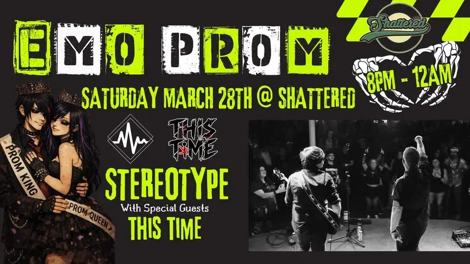Stereotype's Emo Prom at Shattered wsg This Time!