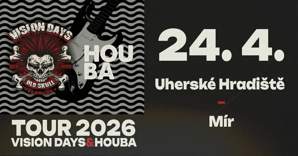 HOUBA | VISION DAYS | Klub Mír, Uherské Hradiště