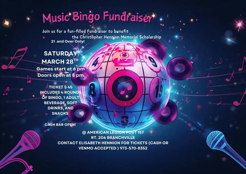 Music Bingo Fundraiser