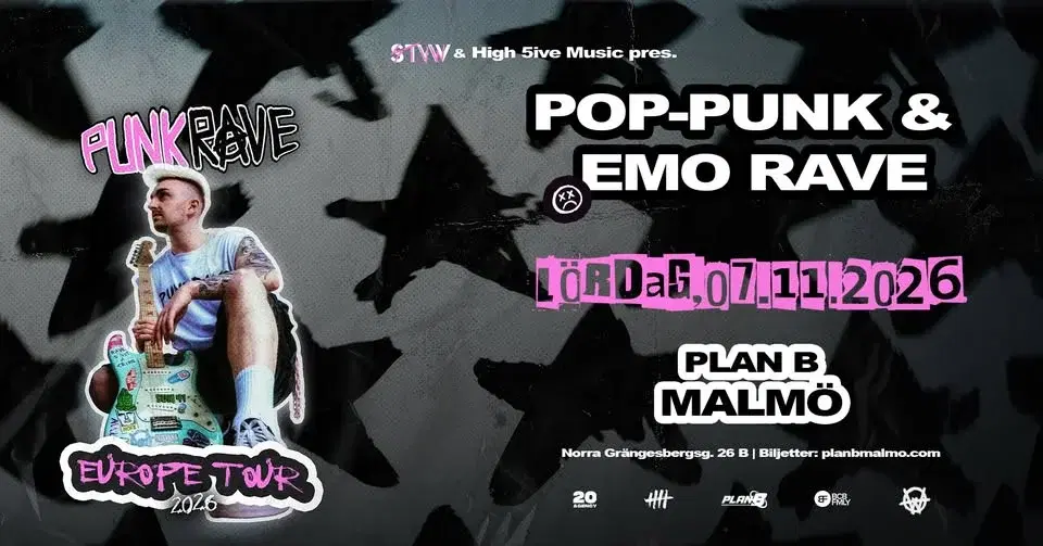 STVW PUNK RAVE | 7 November | Malmö