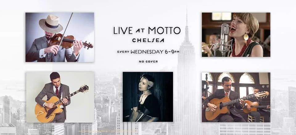 LIVE AT MOTTO (Chelsea) - Felix Lemerle Trio