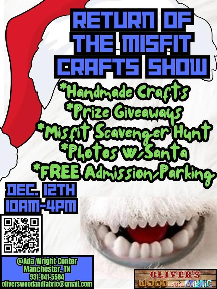 RETURN OF THE MISFIT CRAFTS SHOW 2026