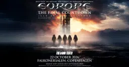 EUROPE: 40th Anniversary Tour - The Final Countdown // Falkonersalen // 22. oktober 2026