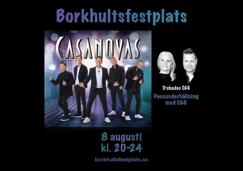 đ¶ Dans till Casanovas pĂ„ Borkhults festplats