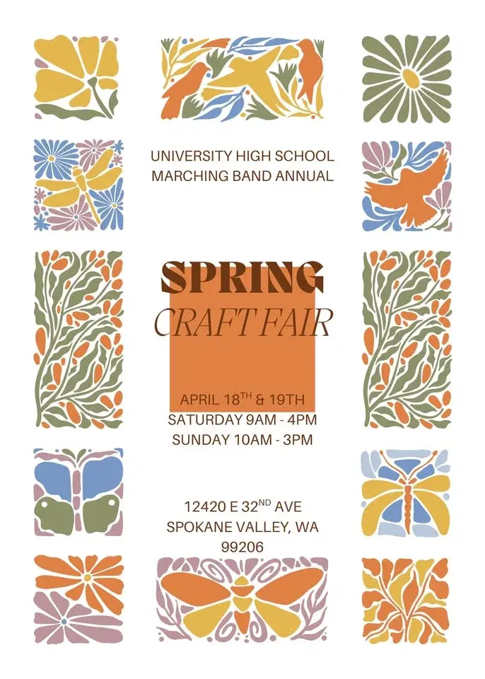 University High School Spring Craft Fair