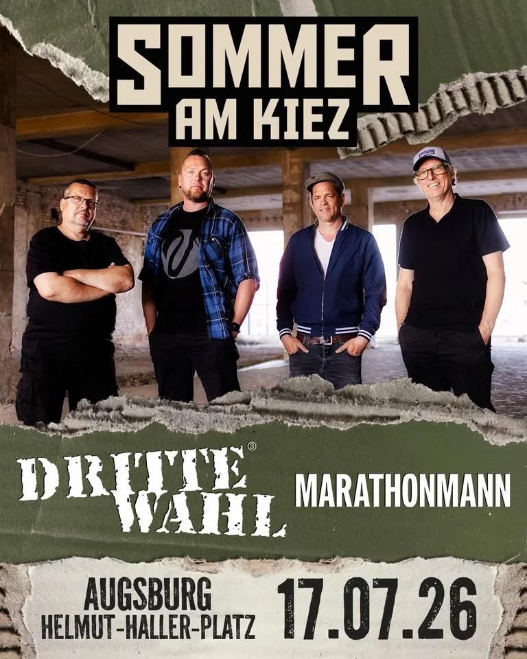 Dritte Wahl + Marathonmann | Sommer am Kiez 2026