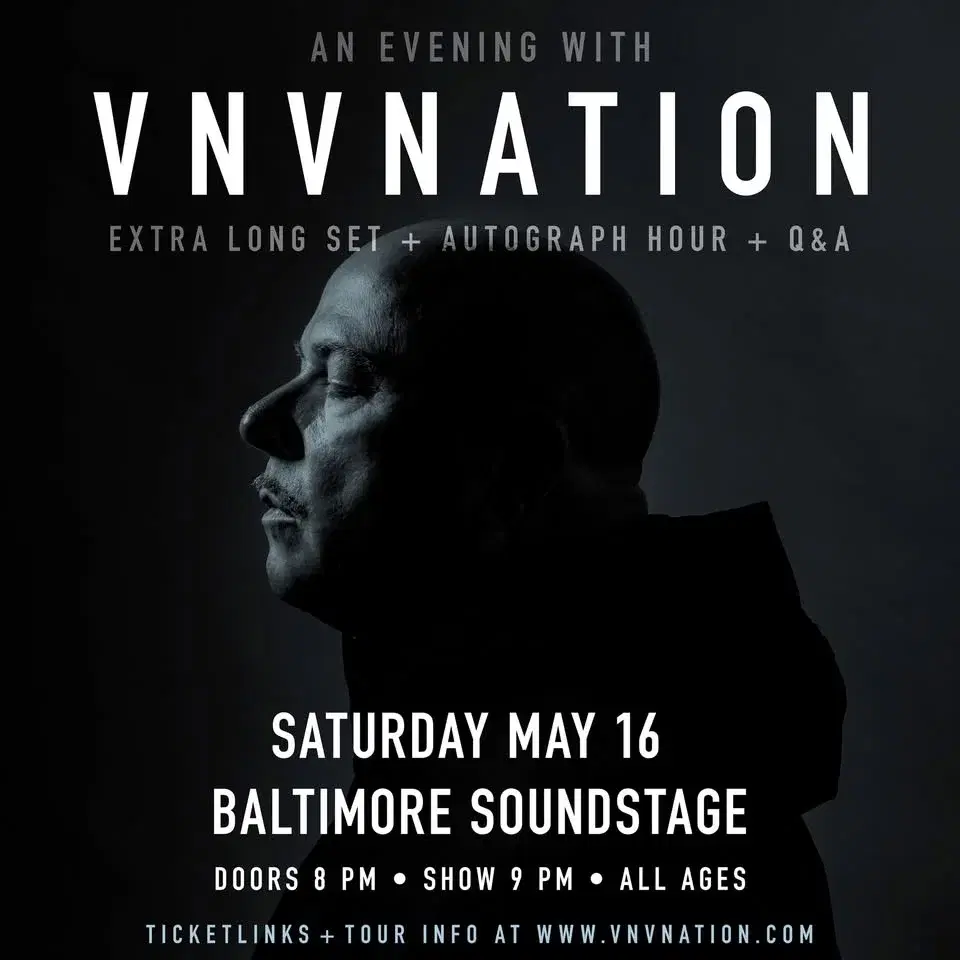 VNV Nation - An Evening With at Baltimore Soundstage
